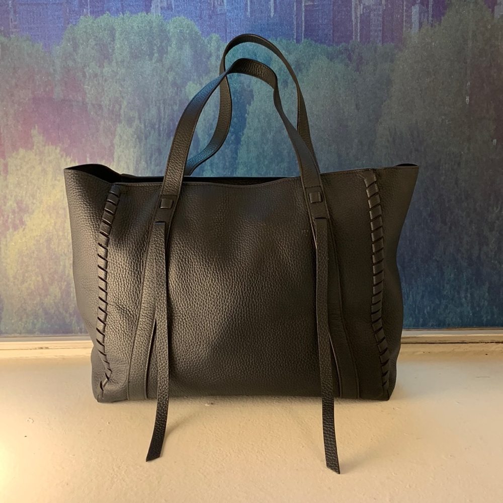 All Saints soft leather tote
